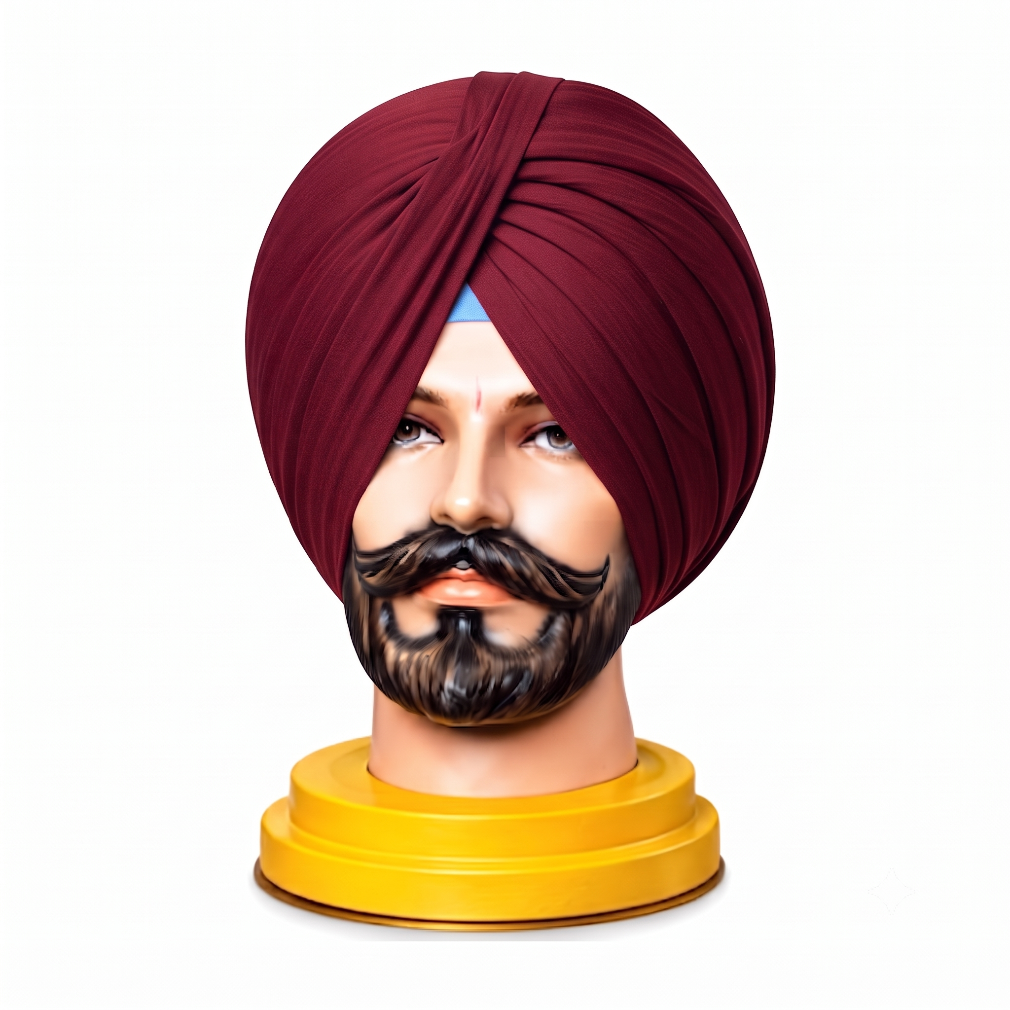 Dark Maroon Color Turban
