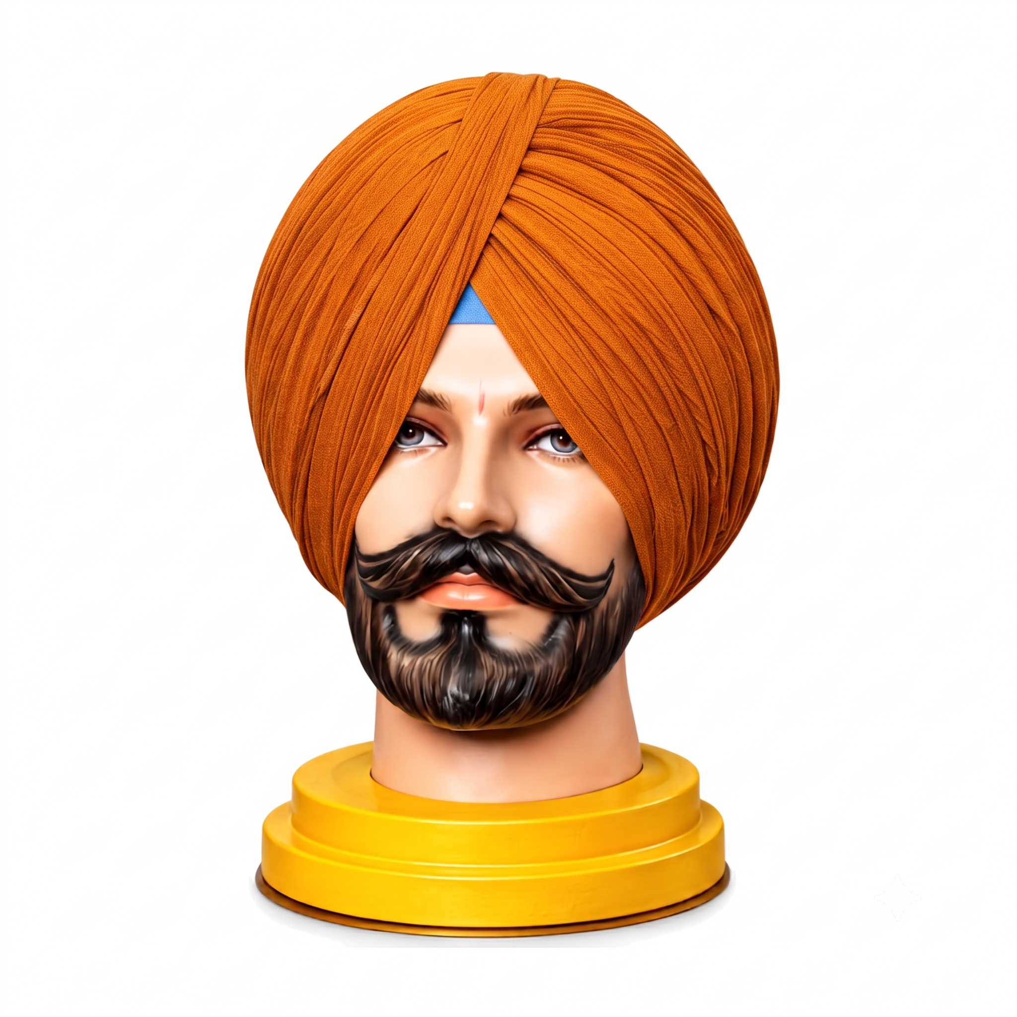 Dark Mustard Turban
