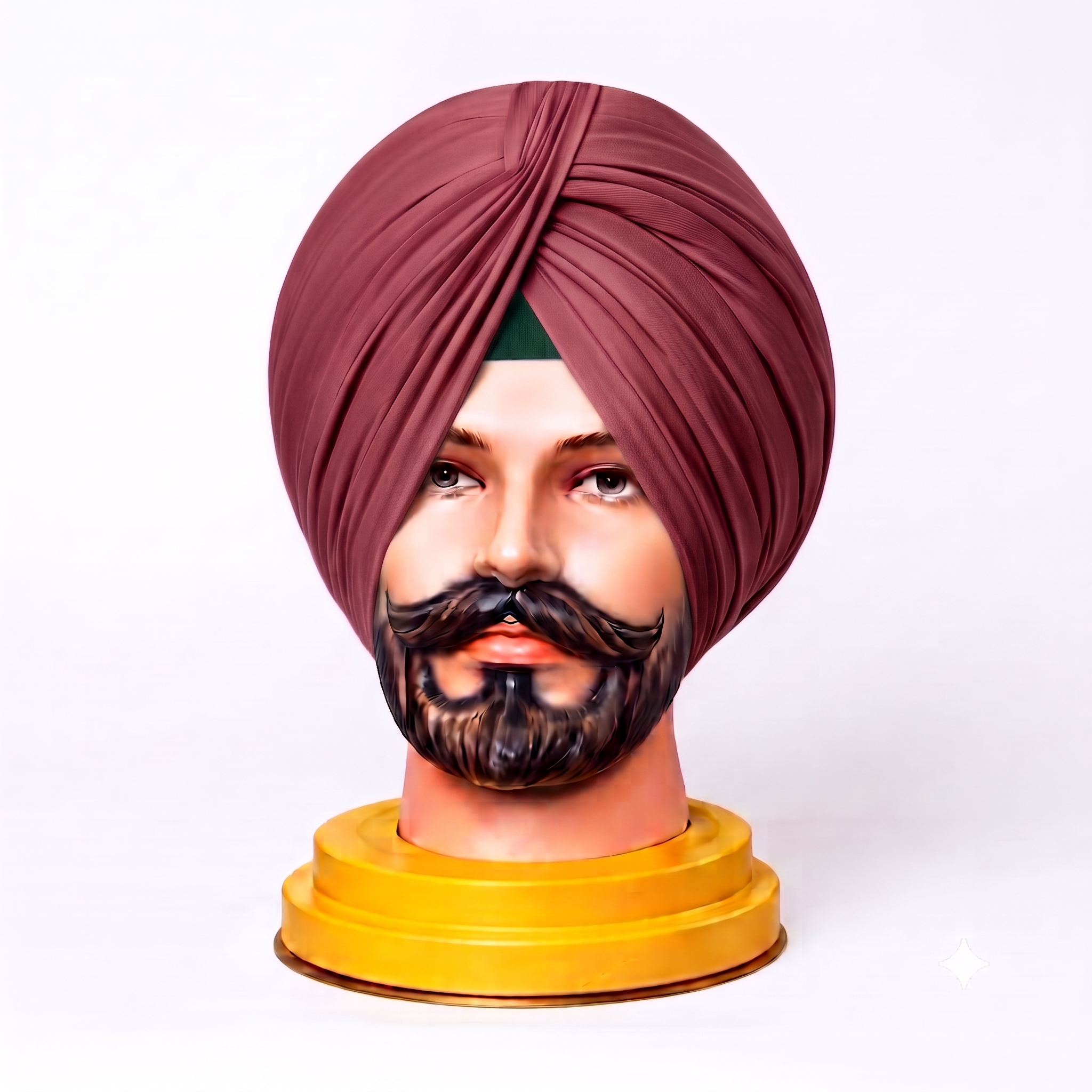 Dark Onion Turban