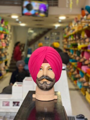 Dark Pink Turban