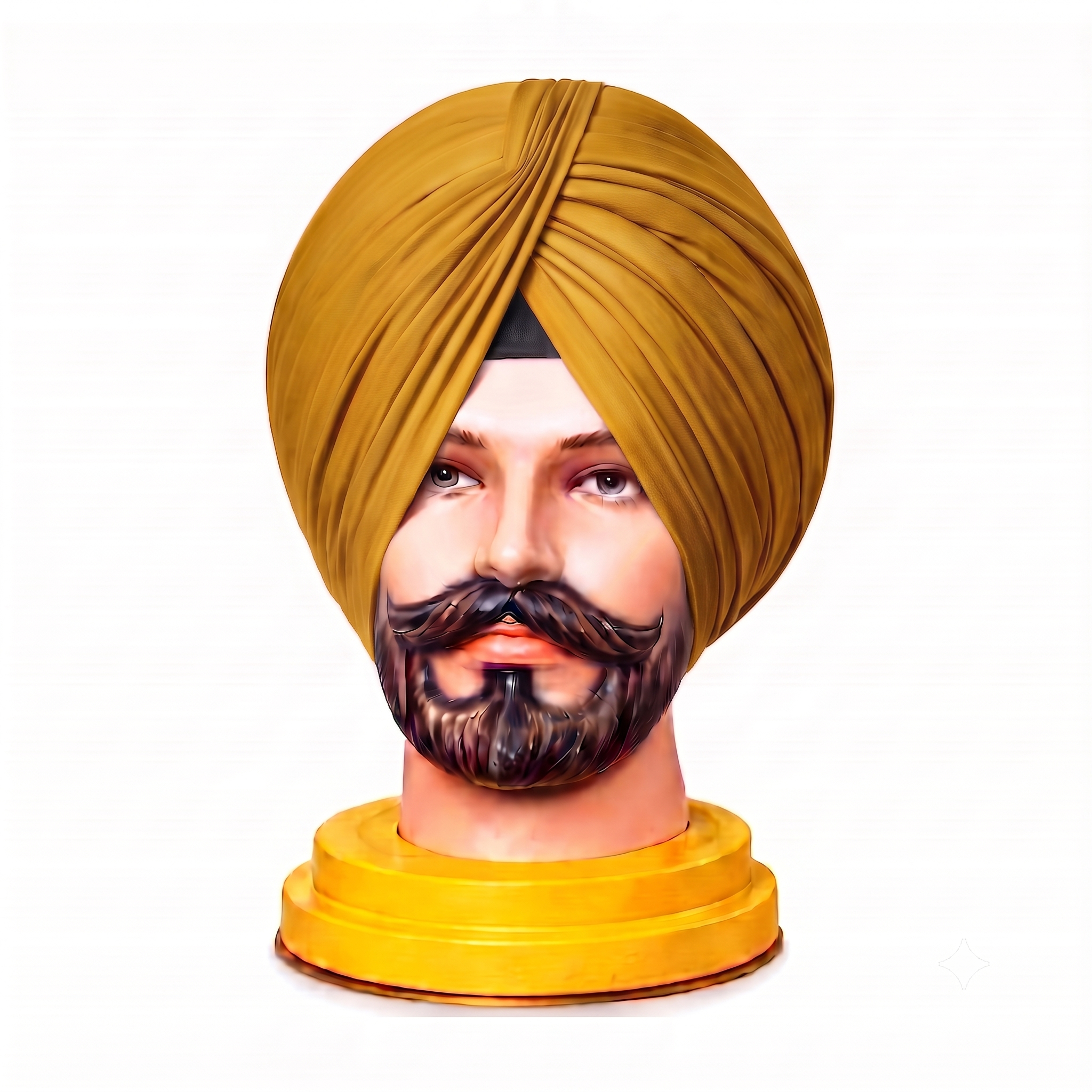 Golden Yellow Turban