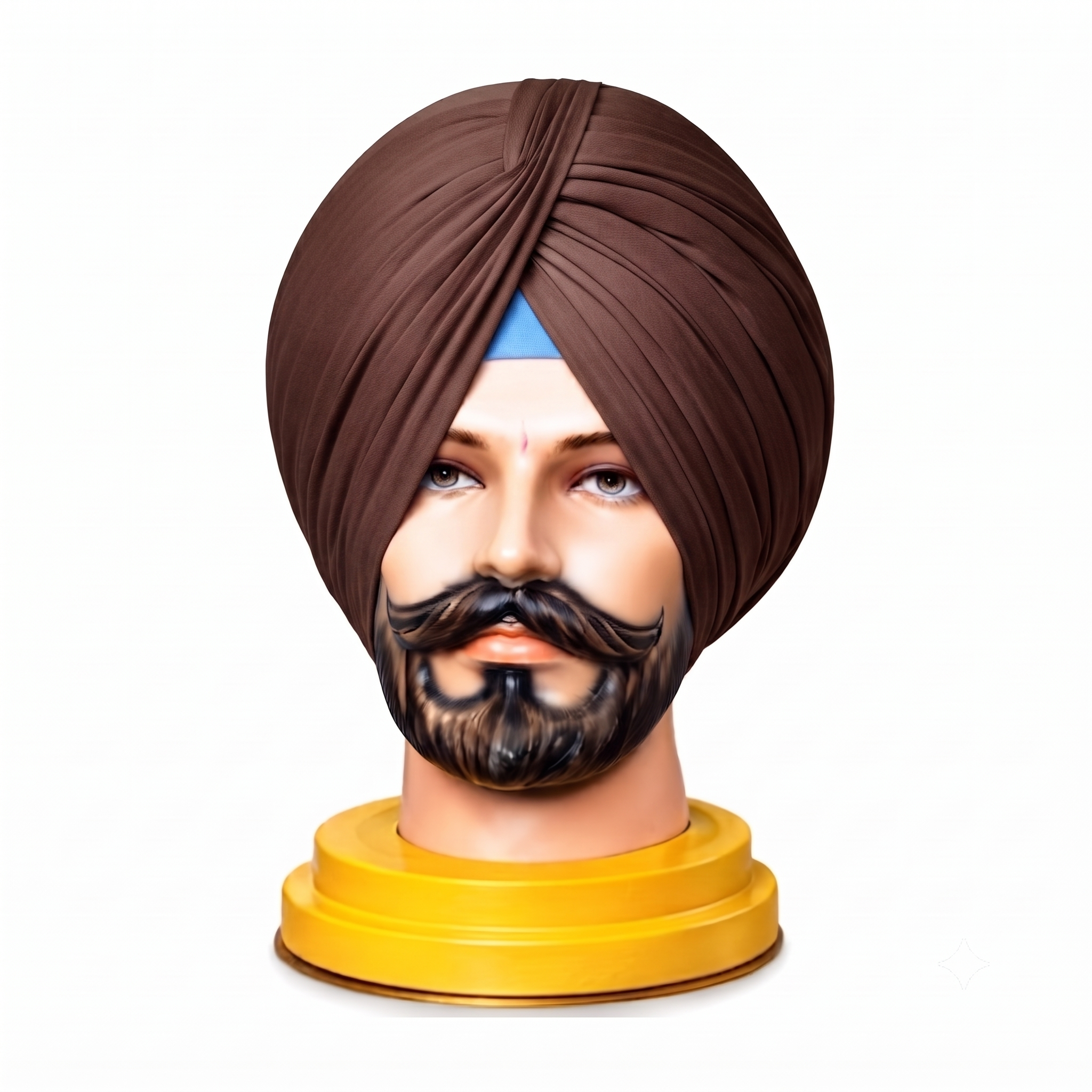 LIGHT COFFEE Color Turban
