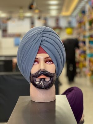 Light Grey Turban