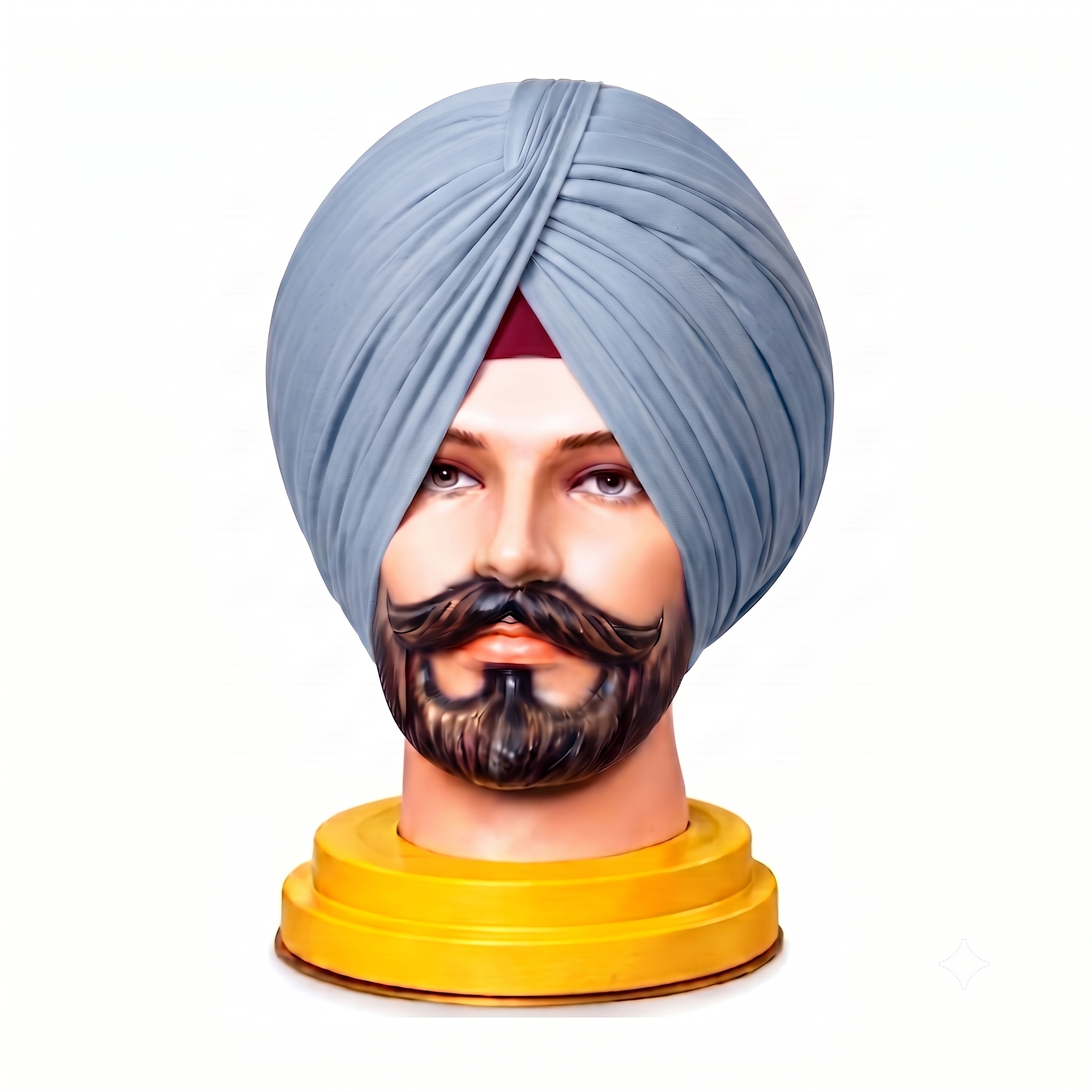Light Grey Turban