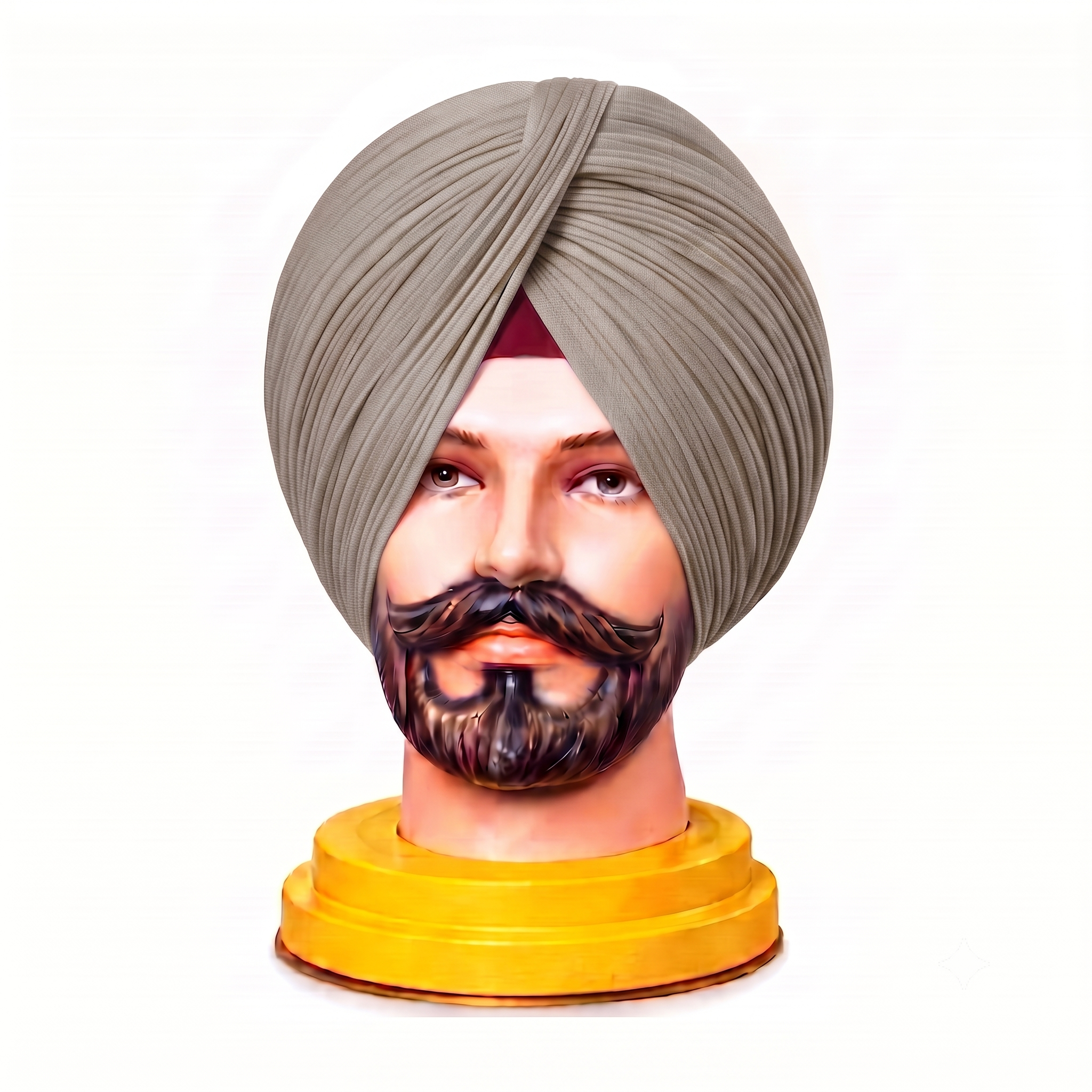 Light Khaki Turban