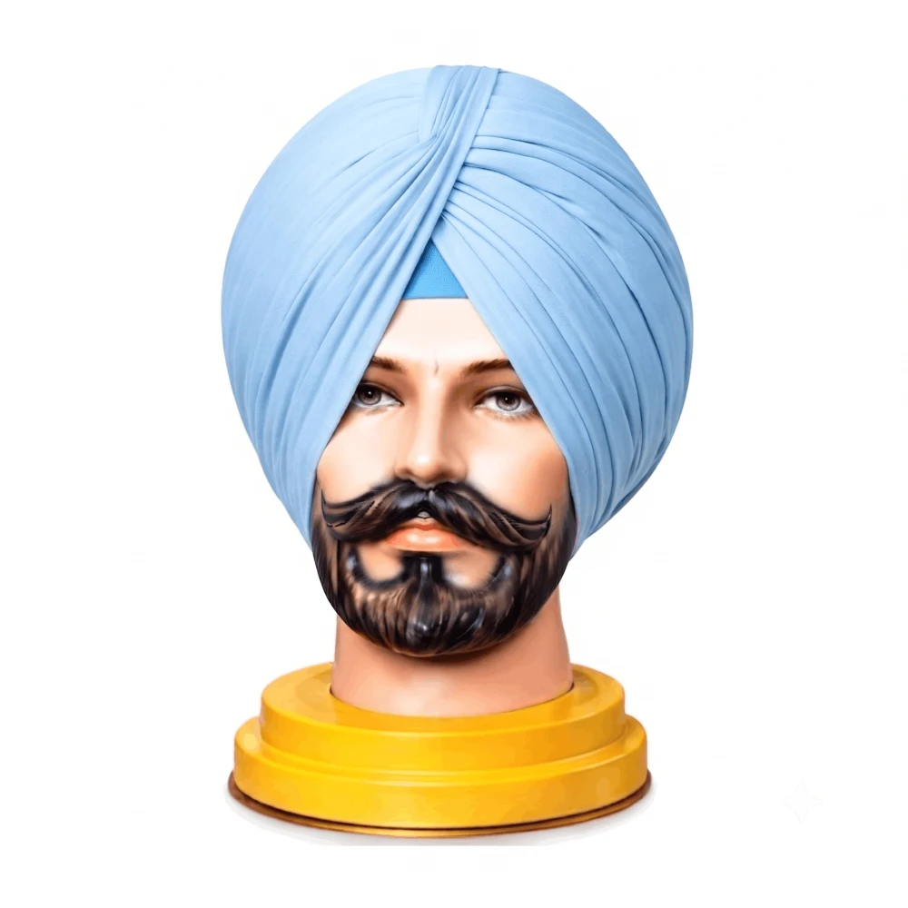 Light sky Turban