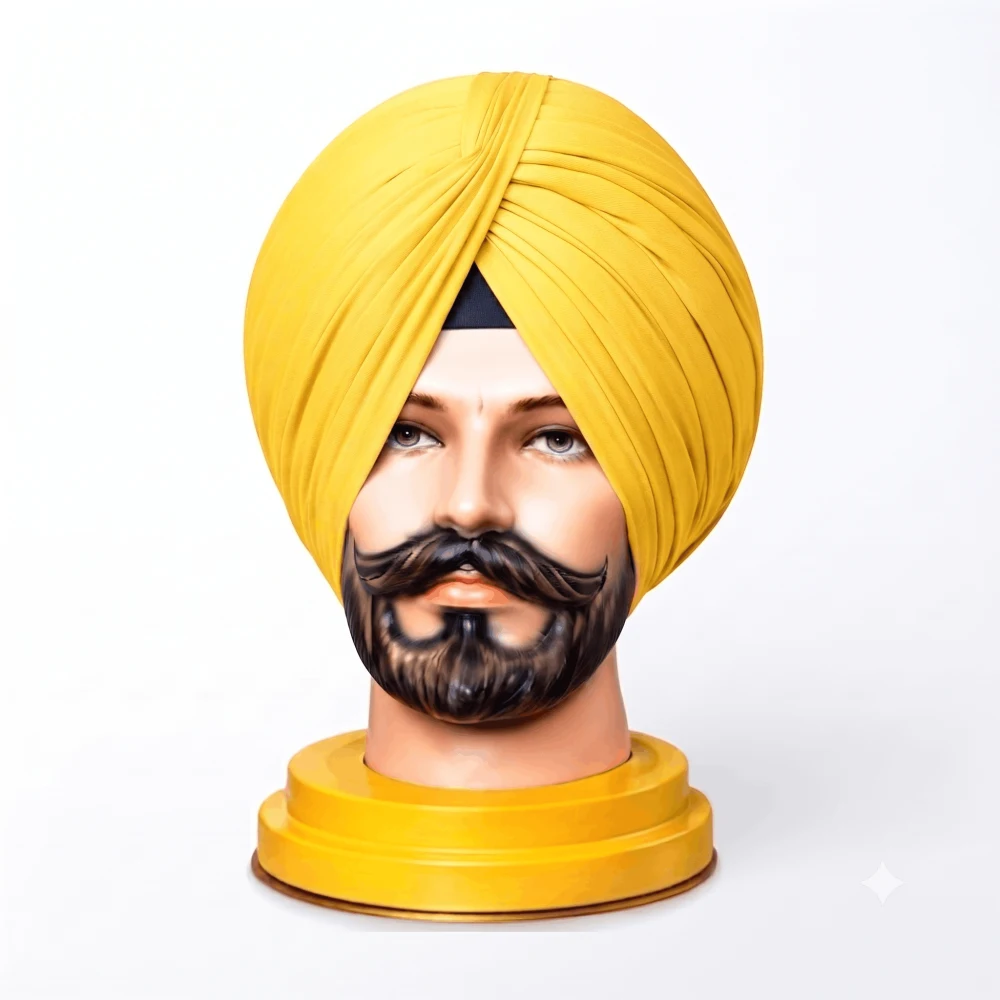 Mango Yellow Turban