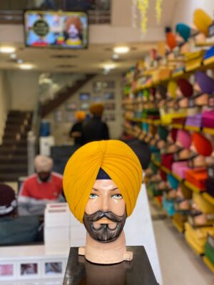 Mango Yellow Turban