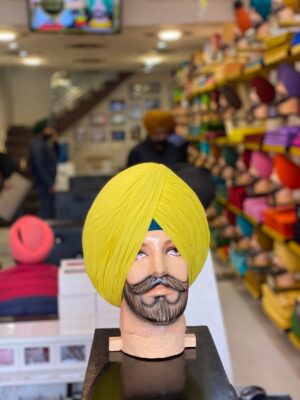 Mustard Flower Turban