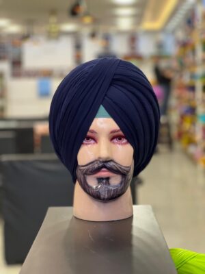 Navy Blue Turban