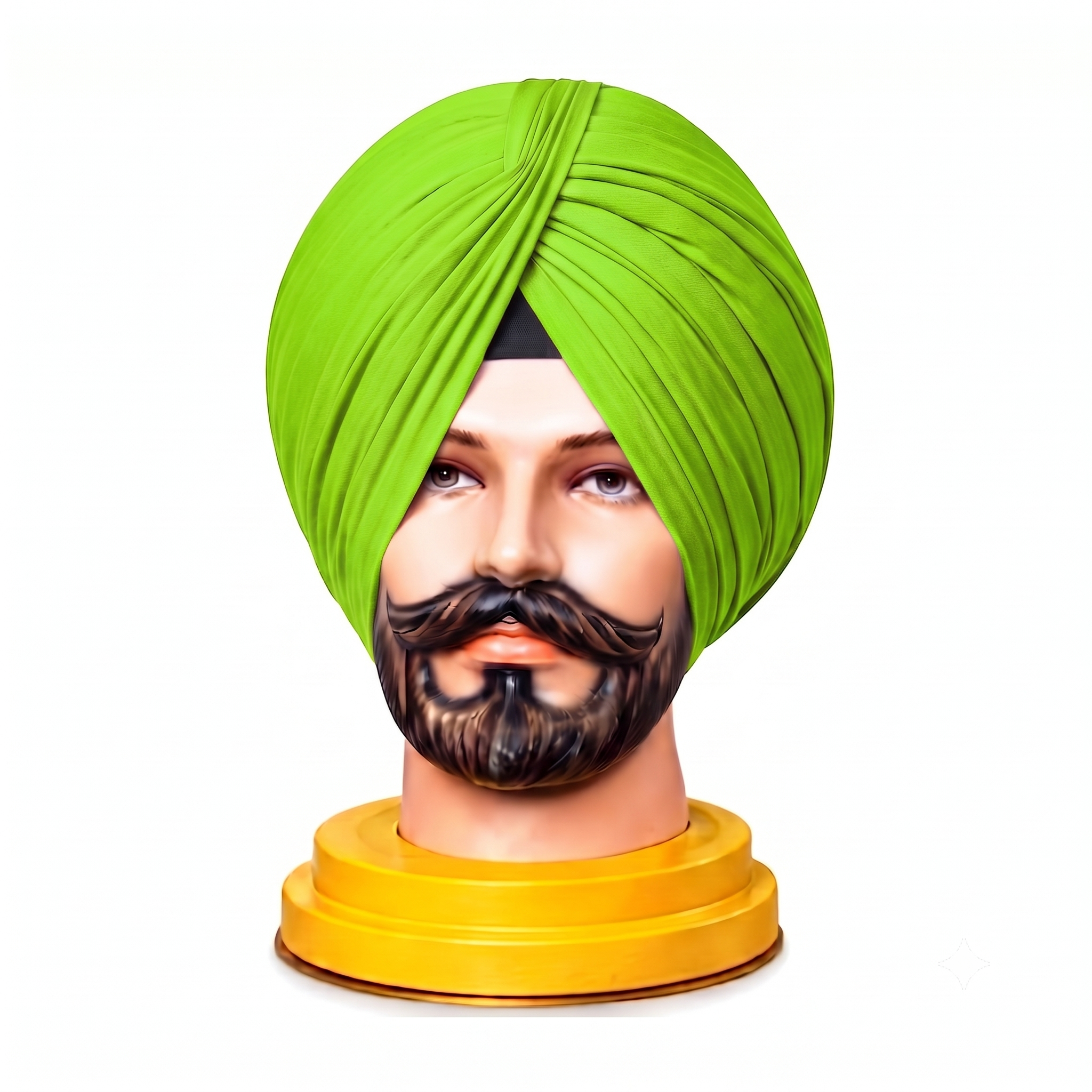 Neon Green Turban