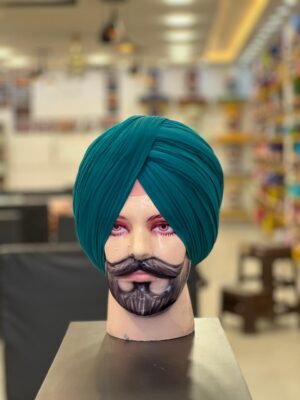 Peacock Green Turban