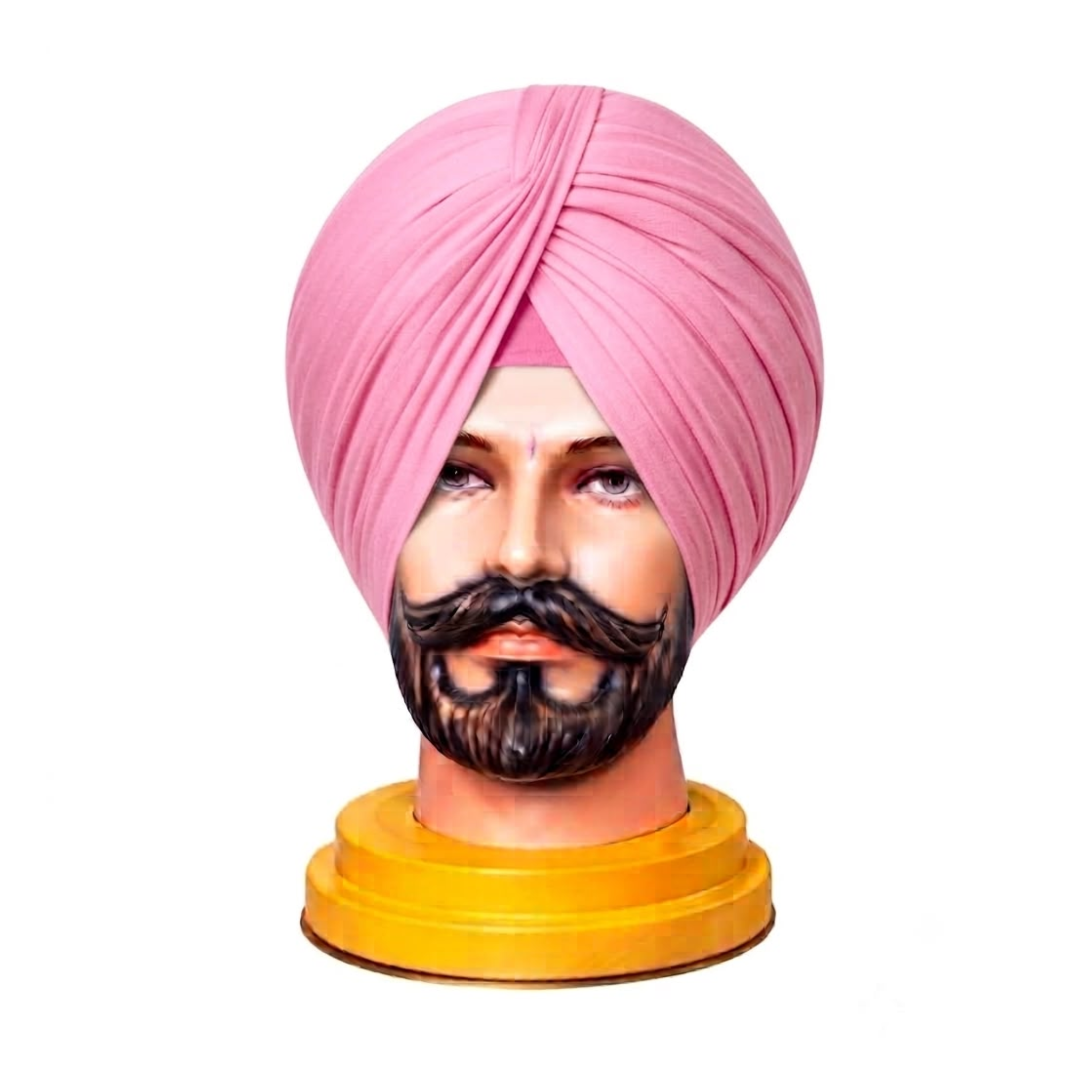 Pink Peach Turban