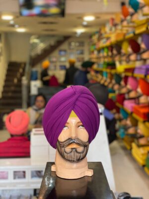 Purple Turban