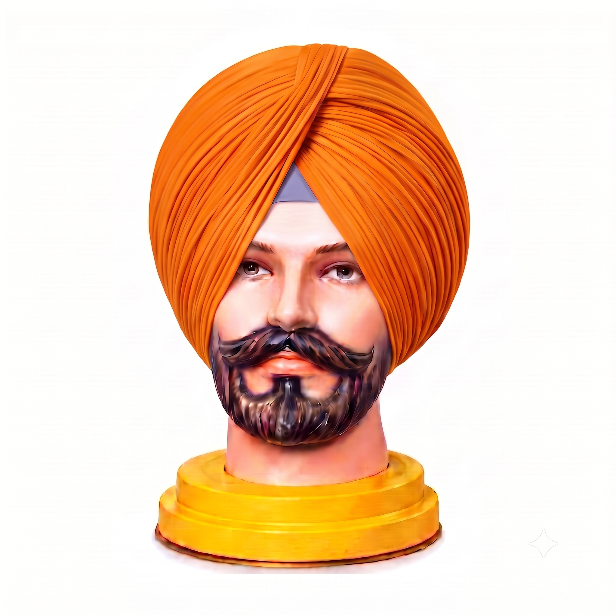 Saffron Turban