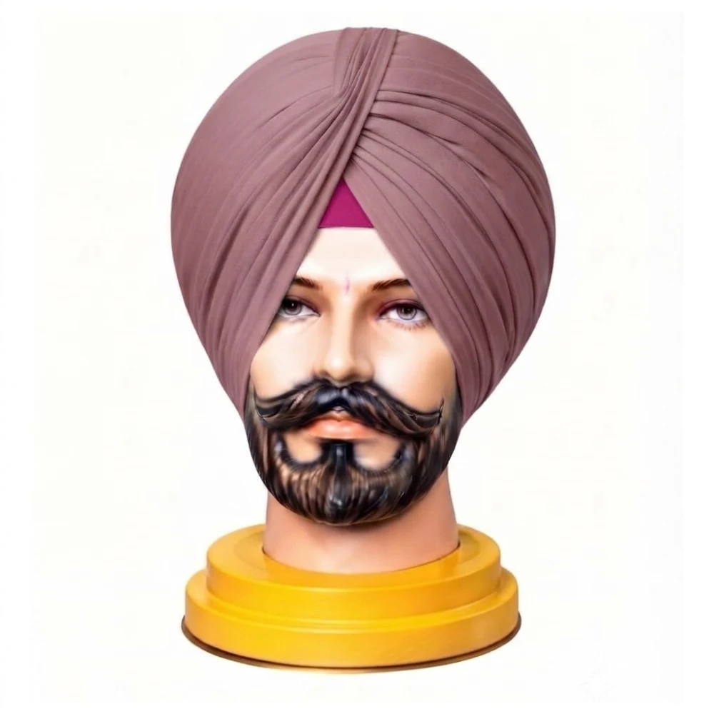 Toffee Brown Turban