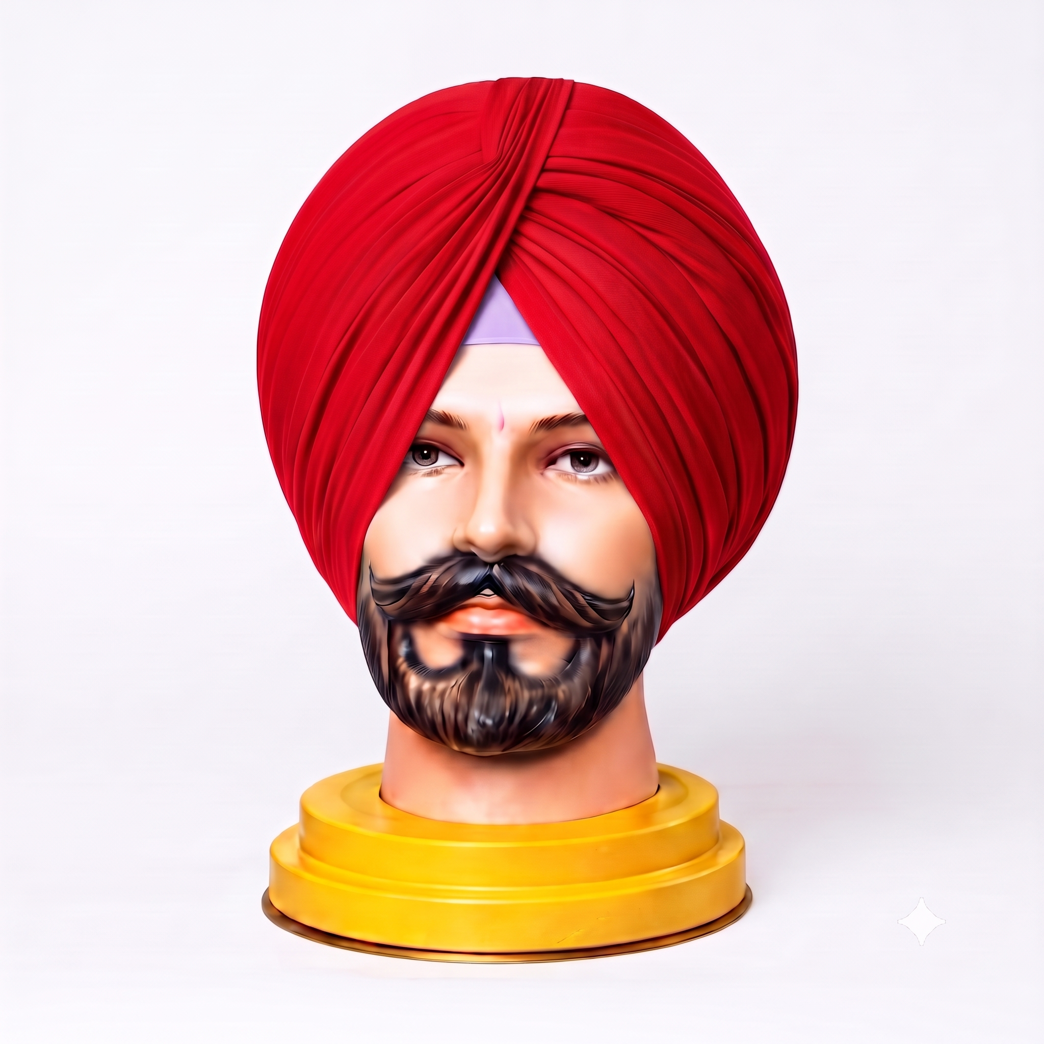 Tomato Red Turban