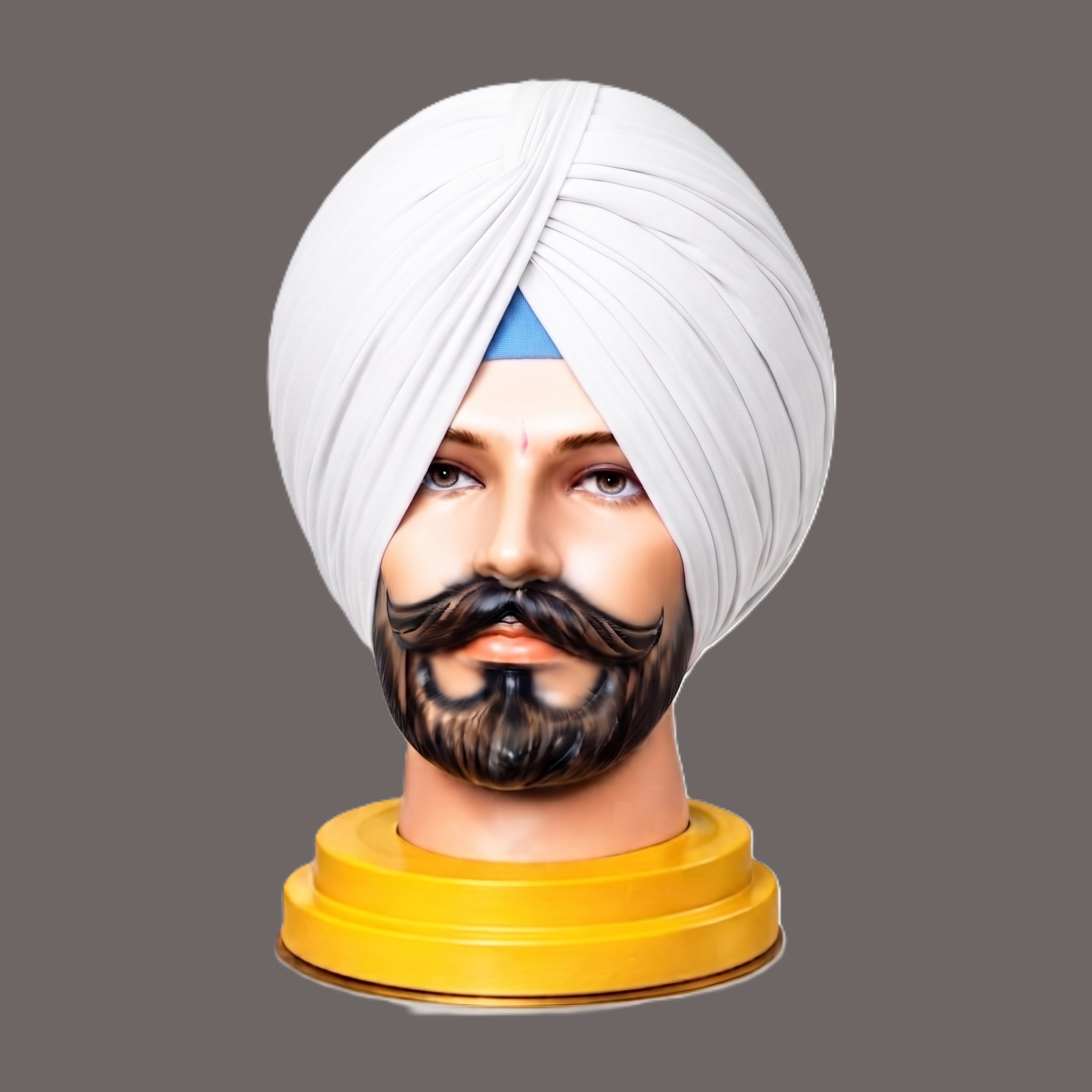 White Color Turban